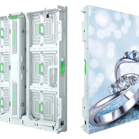 Outdoor-LED-Modul der A+-Serie, Rück- und Vorderseite